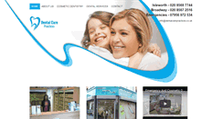 Desktop Screenshot of dentalcarepractices.co.uk